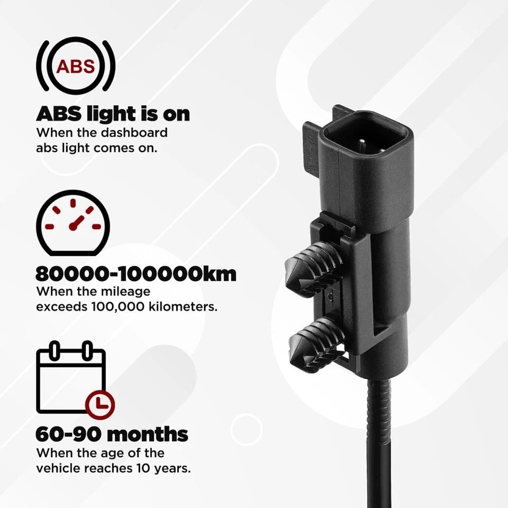 ABS Wheel Speed Sensor For Jeep Wrangler JK Front And Rear Left Right 2