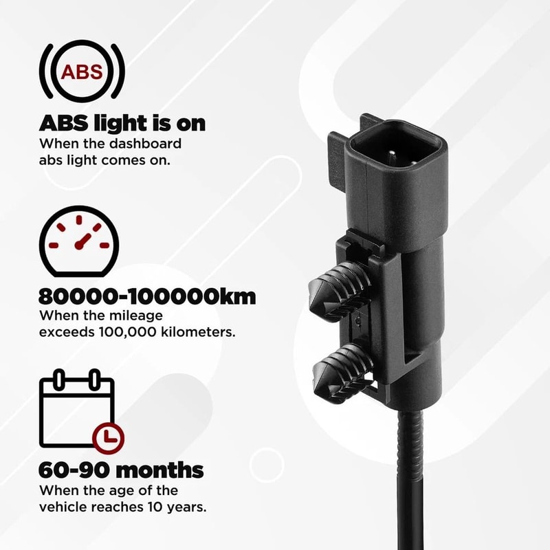 ABS Wheel Speed Sensor For Jeep Wrangler JK Front And Rear Left Right 2