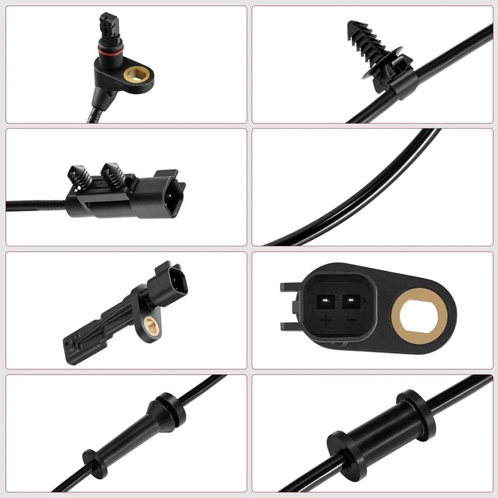 ABS Wheel Speed Sensor For Jeep Wrangler JK Front And Rear Left Right 5