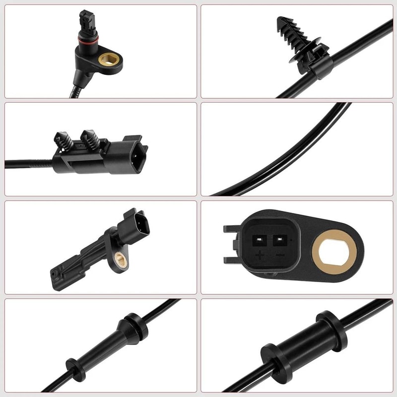ABS Wheel Speed Sensor For Jeep Wrangler JK Front And Rear Left Right 5