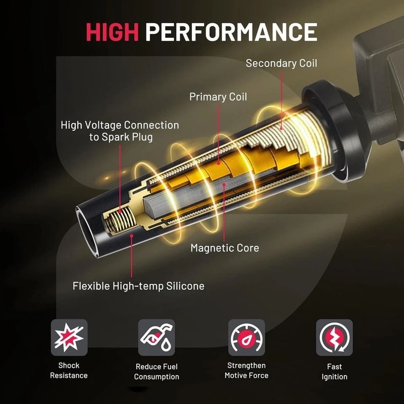 Ignition Coil Pack For Honda Accord Odyssey Premium Performance Replacement 1