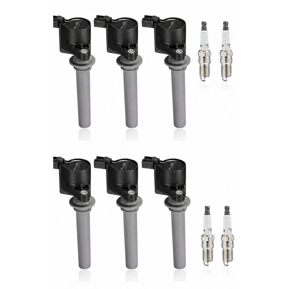 Premium Ignition Coils Spark Plugs Replacement Set For Ford Escape 0