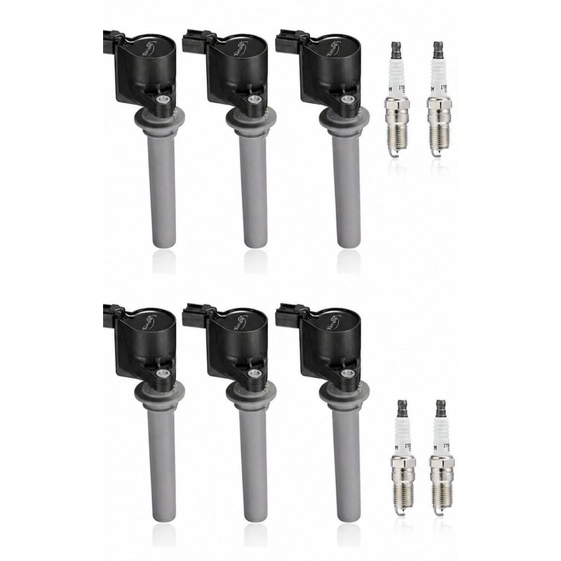 Premium Ignition Coils Spark Plugs Replacement Set For Ford Escape 0