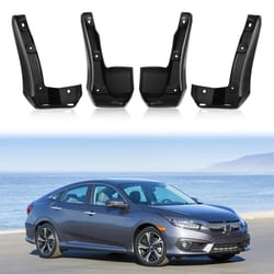honda civic mud flaps splash guards set for sedan