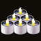Solar Tea Lights Outdoor Waterproof Flameless Candles 1