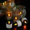 Solar Tea Lights Outdoor Waterproof Flameless Candles 3
