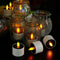 Solar Tea Lights Outdoor Waterproof Flameless Candles 3
