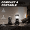 Solar Rechargeable LED Camping Lantern Flashlight With USB Power Bank 2