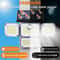 LED Solar Security Light With Motion Sensor Waterproof Wall Lamp 5