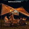 Solar Hanging Lights Waterproof LED Tent Lights For Camping Patio And Emergency Use 13