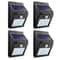 Solar Motion Sensor Lights Waterproof LED Outdoor Wall Lamps 0