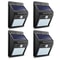 Solar Motion Sensor Lights Waterproof LED Outdoor Wall Lamps 0