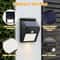 Solar Motion Sensor Lights Waterproof LED Outdoor Wall Lamps 4