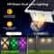 RGB Solar Wall Lights For Outdoor Fence Deck Garden And Steps 4