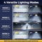 Solar Ceiling Pendant Light With Remote For Outdoor Garden Patio Lighting 3
