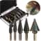 HSS Step Drill Bit Set Titanium Cobalt Cone Cutters For Metal 0