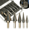 HSS Step Drill Bit Set Titanium Cobalt Cone Cutters For Metal 2