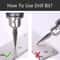 HSS Step Drill Bit Set Titanium Cobalt Cone Cutters For Metal 5