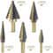 HSS Step Drill Bit Set Titanium Cobalt Cone Cutters For Metal 6