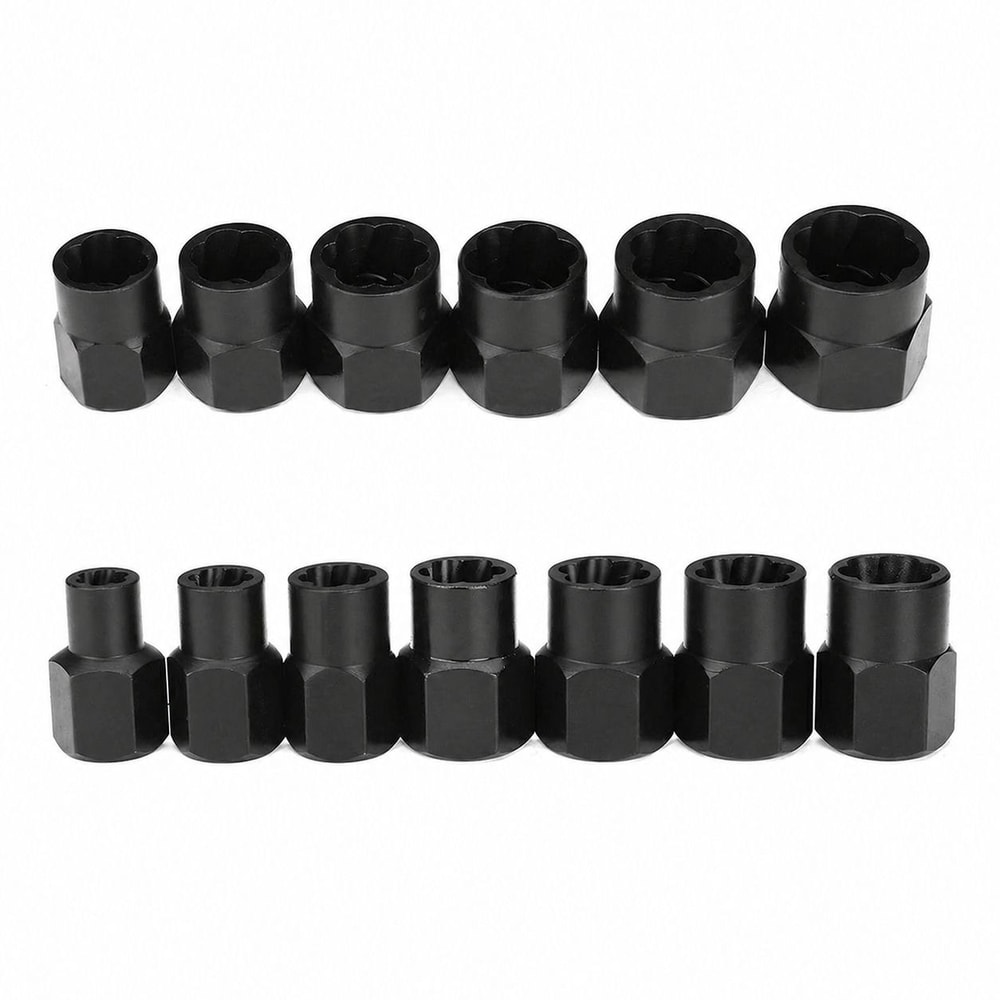 Impact Bolt Extractor Set For Stripped Nuts 0