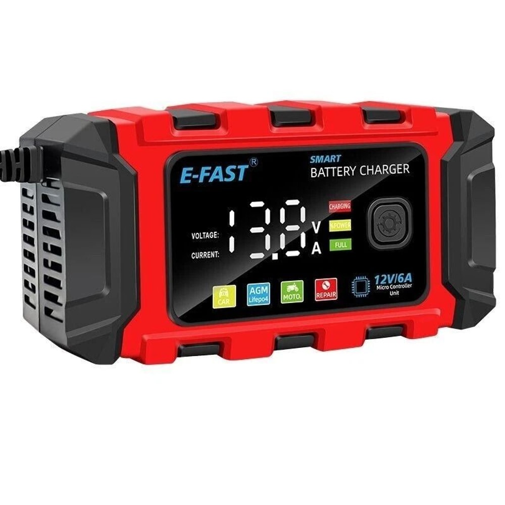Smart Car Battery Charger Maintainer For Motorcycle AGM Batteries 1