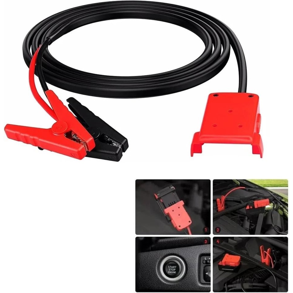 Battery Jumper Starter Kit AWG Auto Booster Cable 5