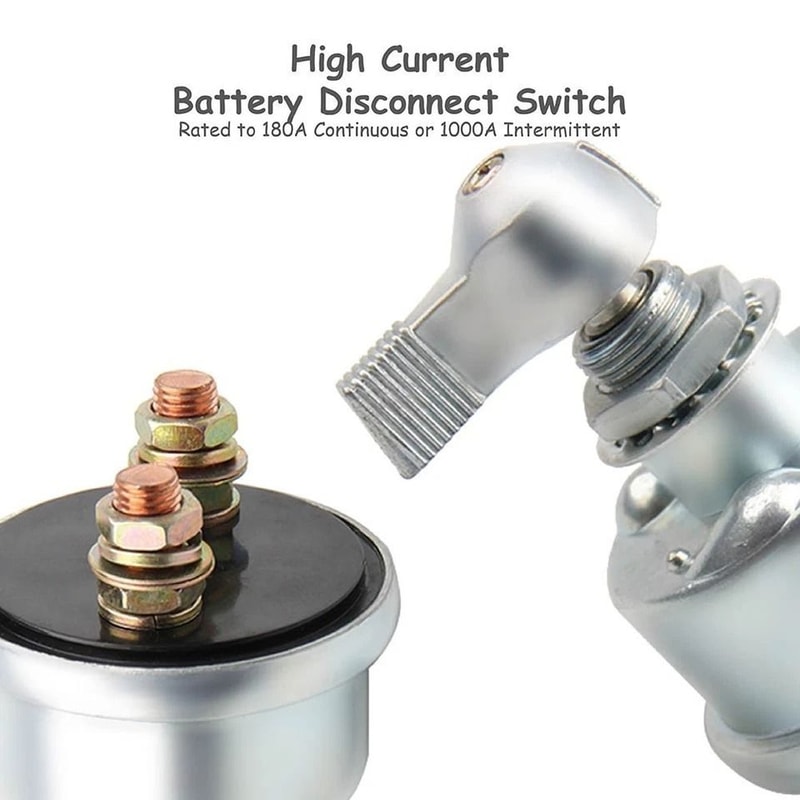 Master Battery Disconnect Switch For Car Marine ATV Power Cut Off 4