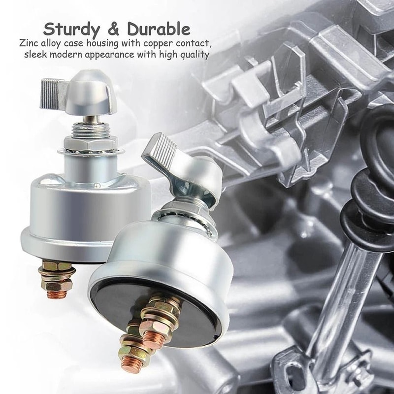 Master Battery Disconnect Switch For Car Marine ATV Power Cut Off 6