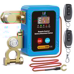 remote battery disconnect switch car battery kill switch