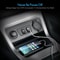 Dual USB Car Charger With Voltmeter Fast Charge Rocker Switch Panel For Truck Van 1