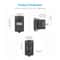 Dual USB Car Charger With Voltmeter Fast Charge Rocker Switch Panel For Truck Van 6