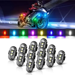 rechargeable wireless led strobe lights for cars drones bikes
