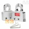 Heavy Duty Car Battery Terminal Clamps With Voltmeter For SAE Top Post 1