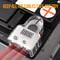Heavy Duty Car Battery Terminal Clamps With Voltmeter For SAE Top Post 4