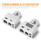 Heavy Duty Car Battery Terminal Clamps With Voltmeter For SAE Top Post 6