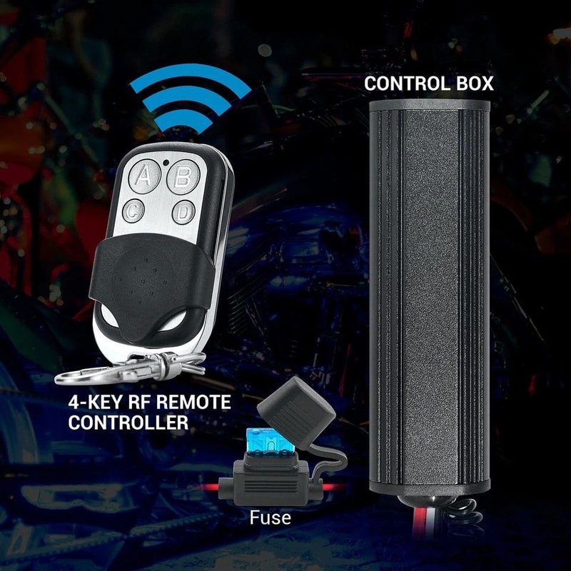 Pod RGB Motorcycle LED Underglow Light Kit With Wireless Remote 3