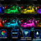 Pod RGB Motorcycle LED Underglow Light Kit With Wireless Remote 8