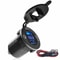 Dual USB Car Charger With Digital Voltmeter 0