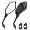 Universal Motorcycle Bar End Mirrors Pair For Handlebars 5