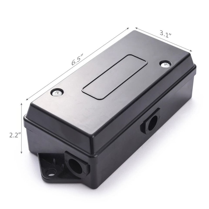Waterproof Way Trailer Junction Box For RV Truck SUV ATV Wiring 5
