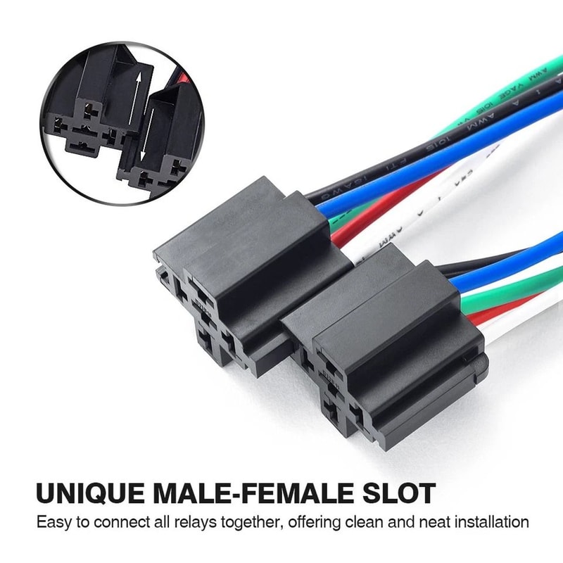 Relay Harness Kit With Pin Fused Switches 2