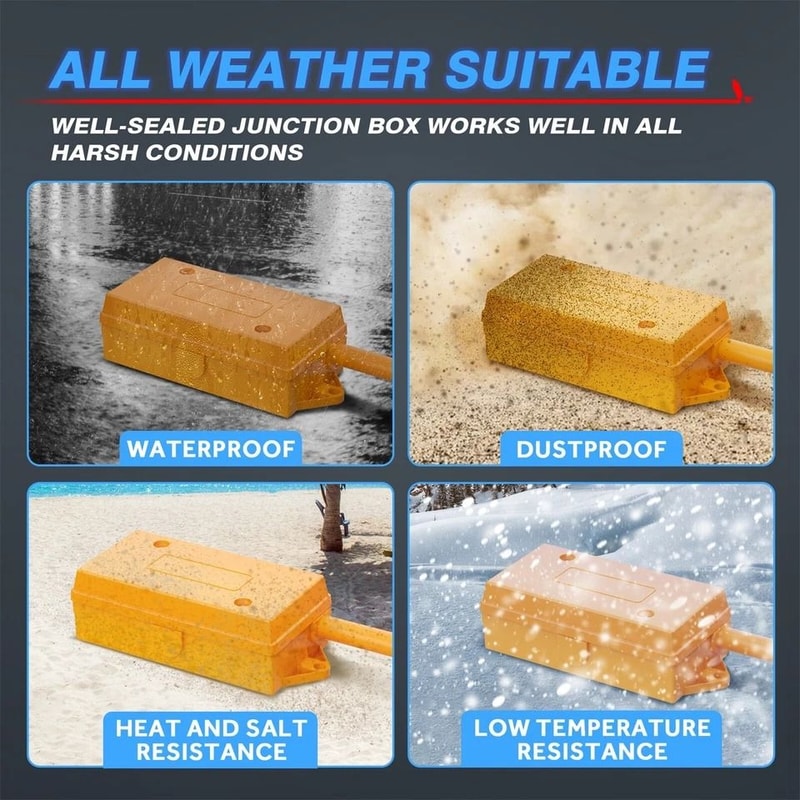 Way Trailer Cord Kit With Junction Box And Breakaway Switch 1