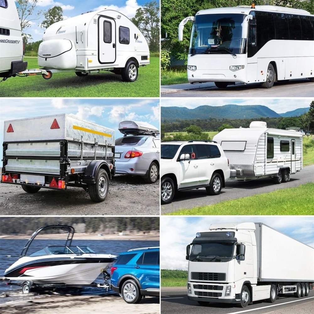 Way Trailer Cord Kit With Junction Box And Breakaway Switch 2