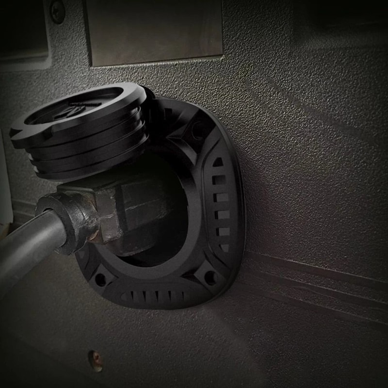 RV Power Port AC Power Inlet With Cord 2