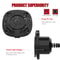 RV Power Port AC Power Inlet With Cord 3