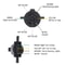 Flat Trailer Adapter RV Pin To Pin Wiring Connector 3