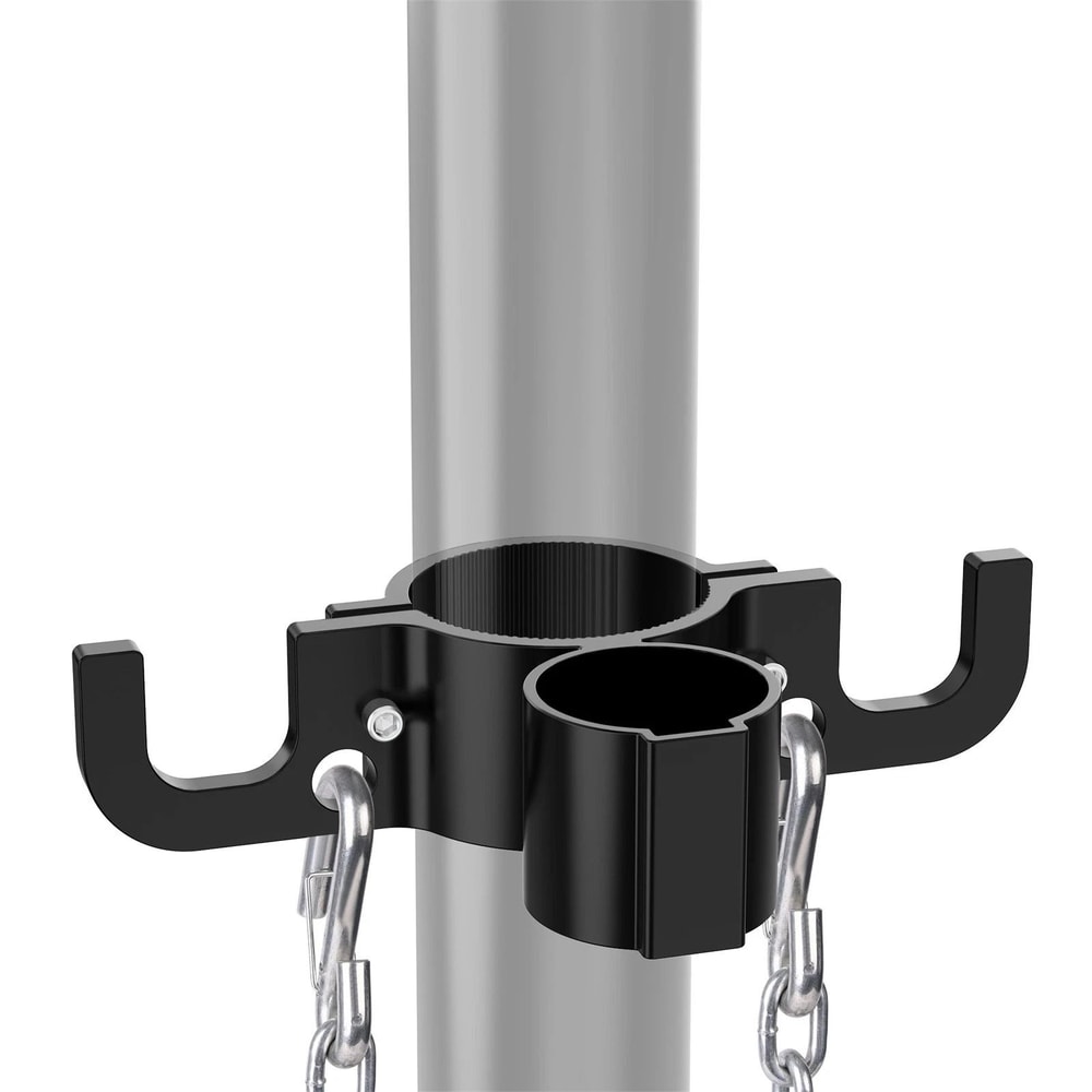 Aluminum Trailer Towing Chain Organizer With Way Plug Holder For RVs 0