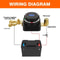 Battery Disconnect Switch With LED Voltmeter For RV Marine Car 5