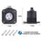 RV Power Inlet Plug NEMA Flanged Shore Power Socket 4