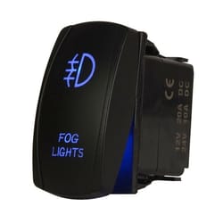 fog lights laser rocker switch on/off button blue led spst